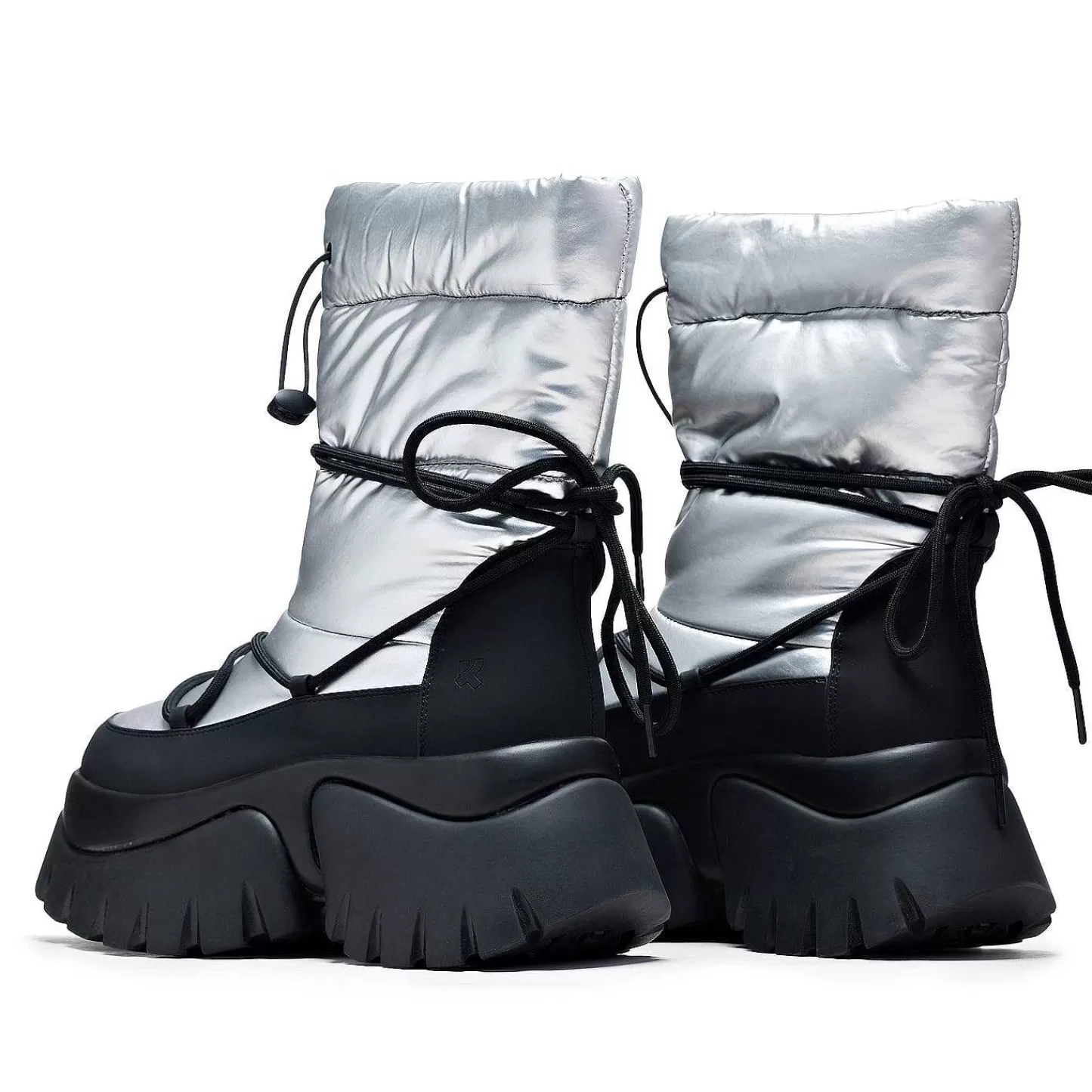 KOI footwear Sneeuw Laarzen-A Glass Mirage Snowboots - Staal | Koi