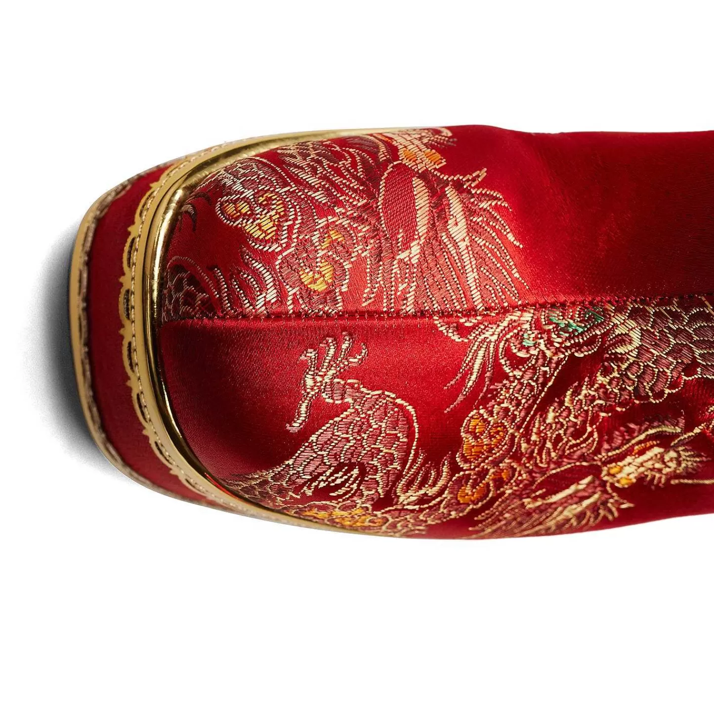 KOI footwear Platformlaarzen-De Sierlijke Ziel Playboy Rode Hakken Laarzen | Playboy X Koi-Collectie