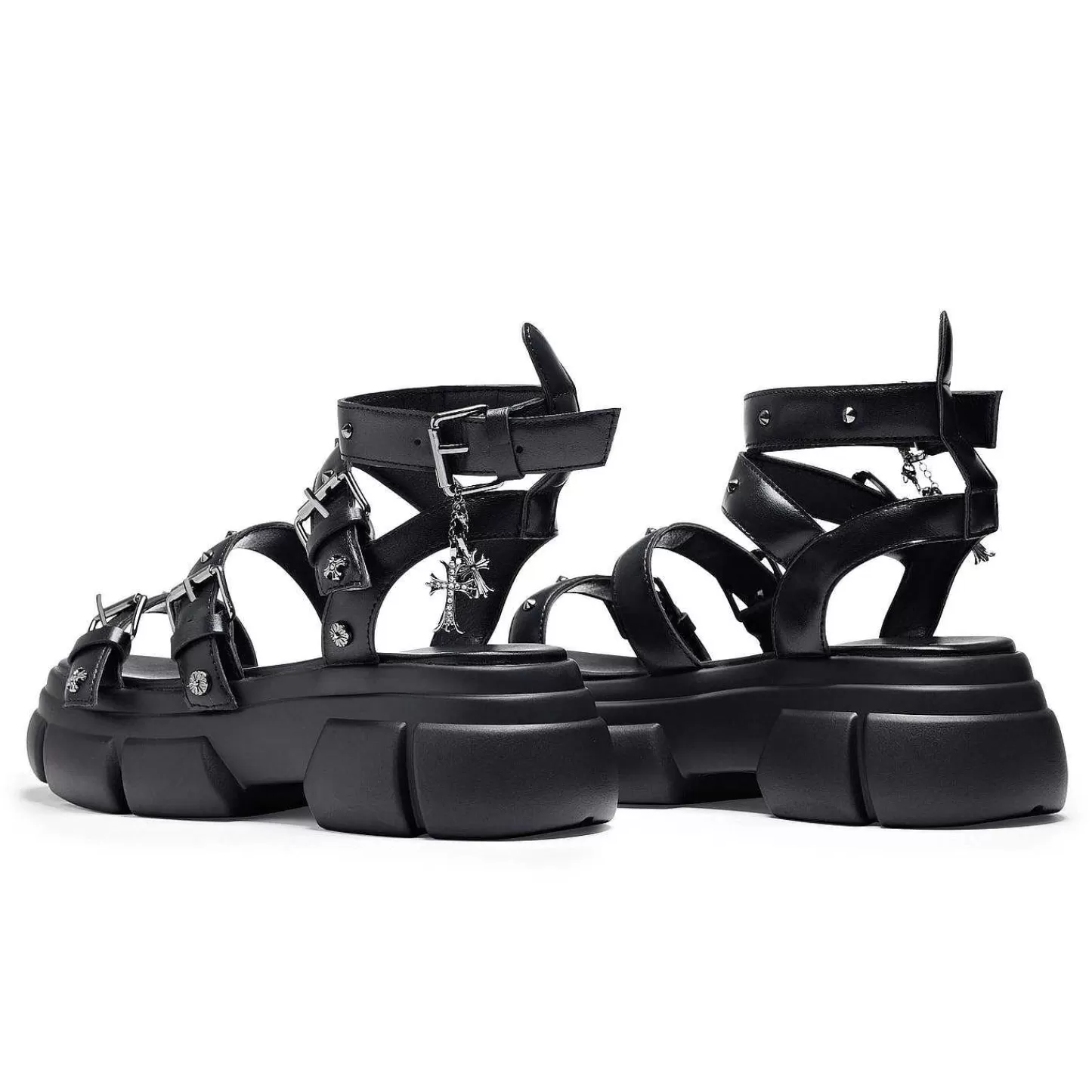 KOI footwear Sandalen Met Bandjes-Een Raining Vengeance Charm-Platformsandalen