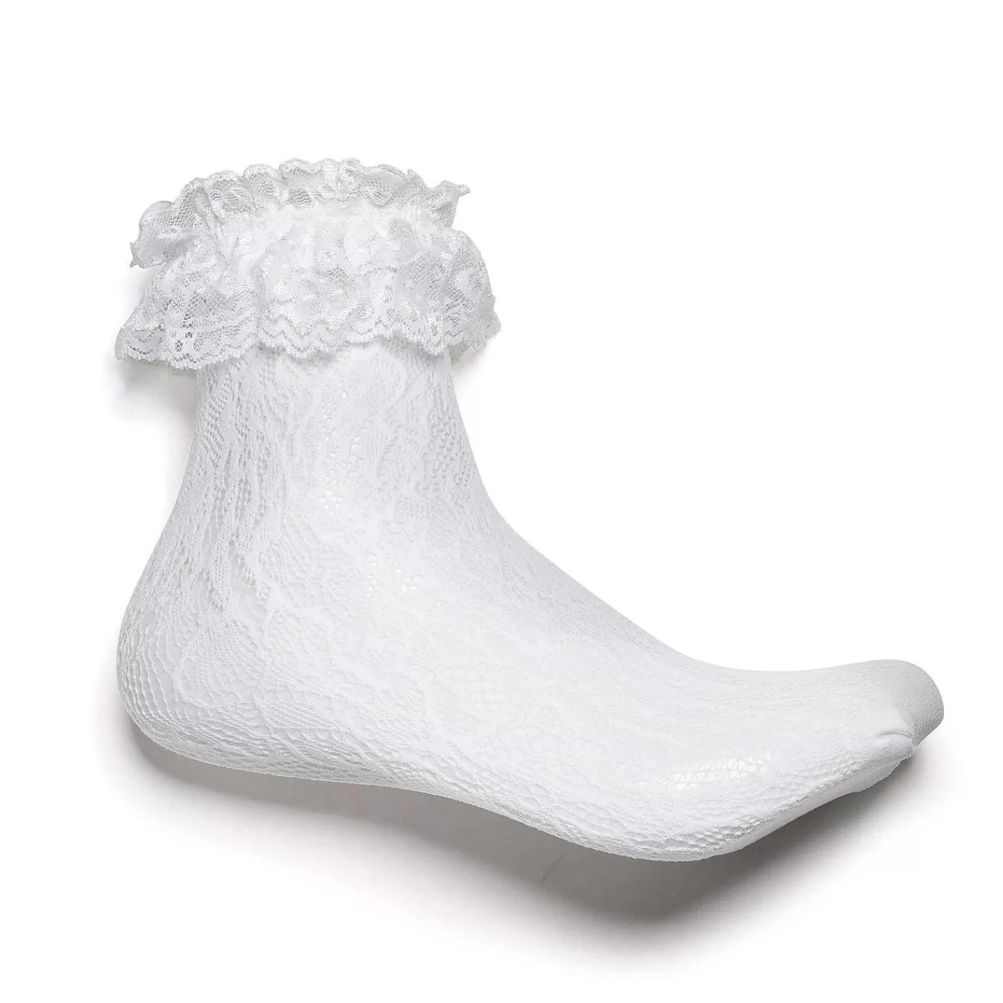 KOI footwear Sokken En Panty'S-Erfgename Witte Kanten Ruffle Sokken