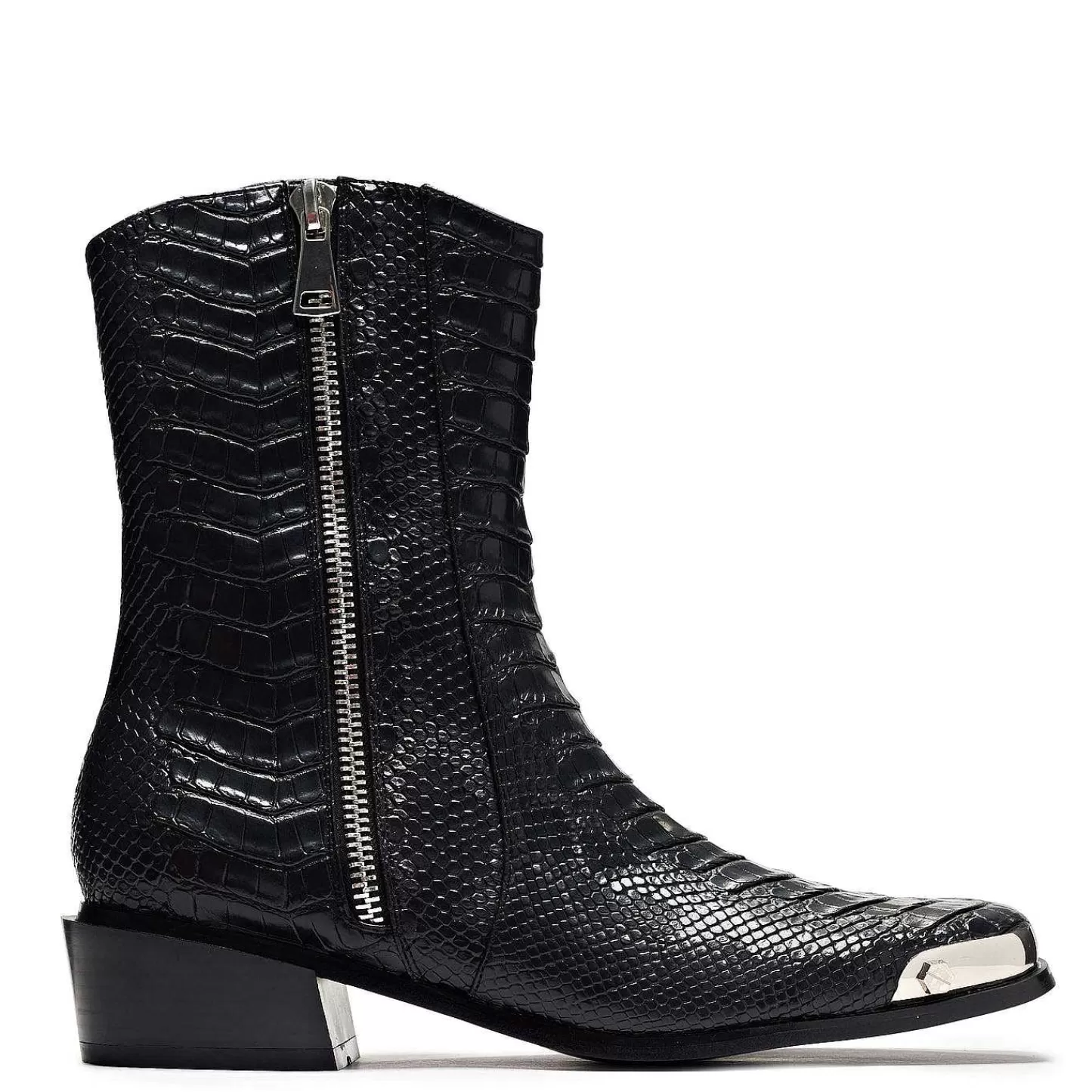 KOI footwear Laarzen Met Hak-Hogere Outlaws Coal Snake Cowboylaarzen Voor Heren