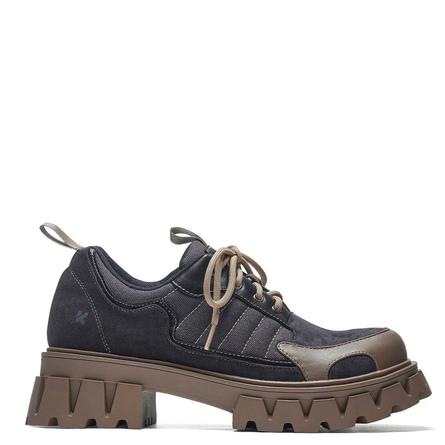 KOI footwear Veters Omhoog-The Force Chunky Kombat-Schoenen Voor Heren - Desert Dust