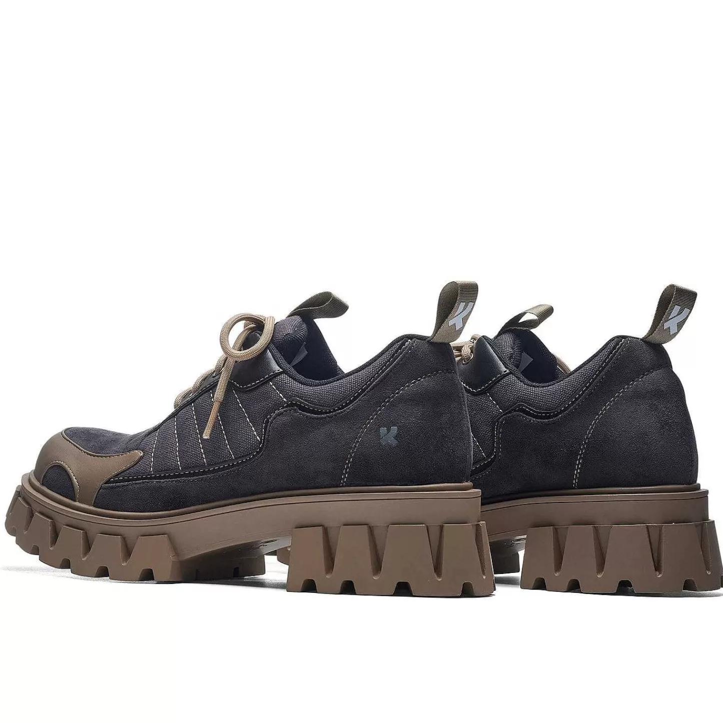 KOI footwear Veters Omhoog-The Force Chunky Kombat-Schoenen Voor Heren - Desert Dust
