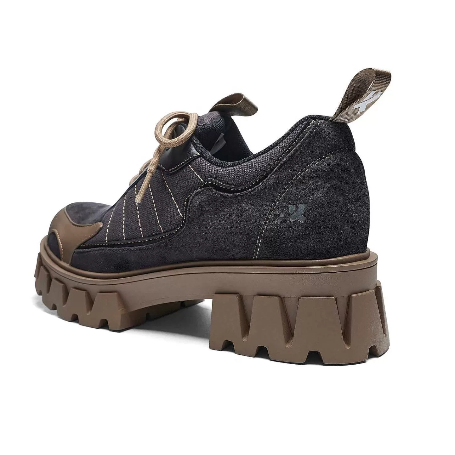 KOI footwear Veters Omhoog-The Force Chunky Kombat-Schoenen Voor Heren - Desert Dust