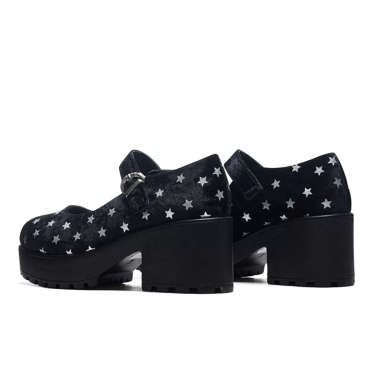 KOI footwear Mary Janes Met Hakken-Tira Night Sky Mary Janes 'Celestial Dusk-Editie' | Koi-Schoenen